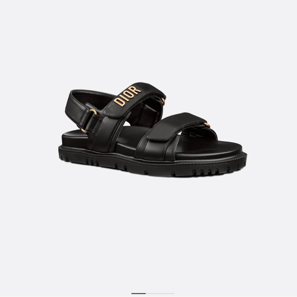Pre-owned DIOR -Dioract Sandal black